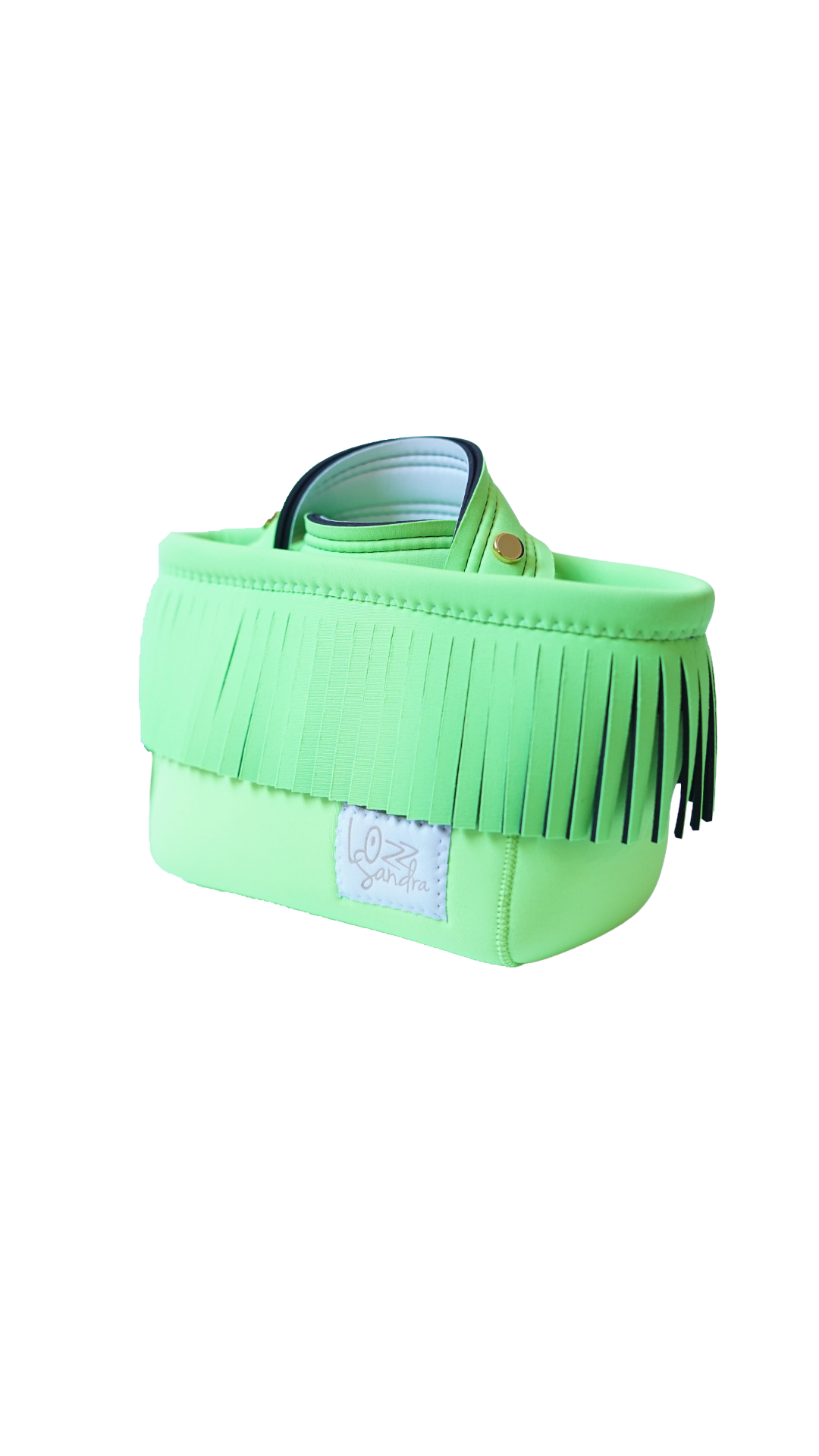 Pre-Order｜Mini Fringe Totebag – Neon Green