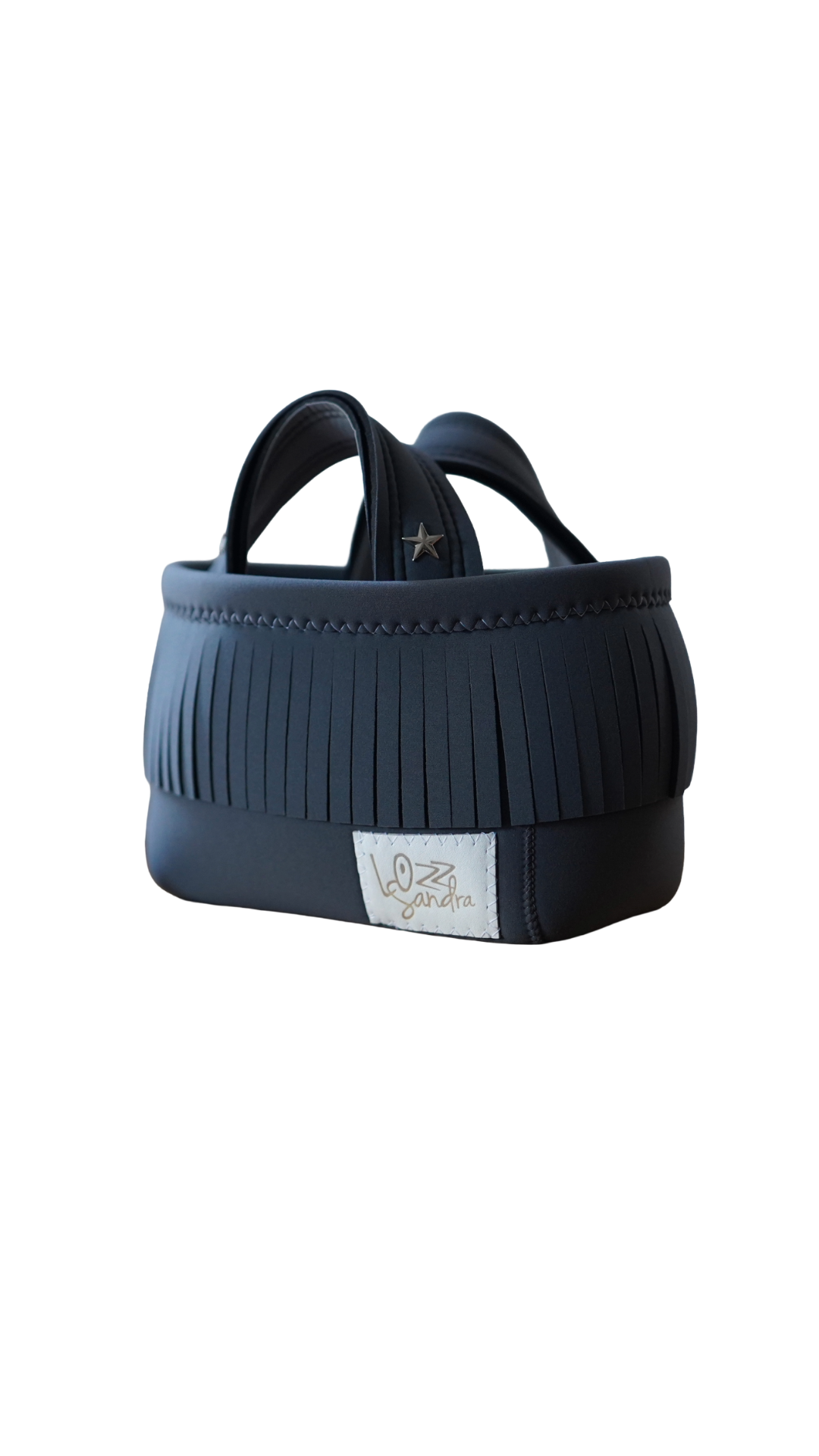 Pre-Order｜Mini Fringe Totebag – Charcoal Grey