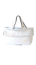 Pre-Order｜Fringe Totebag – White