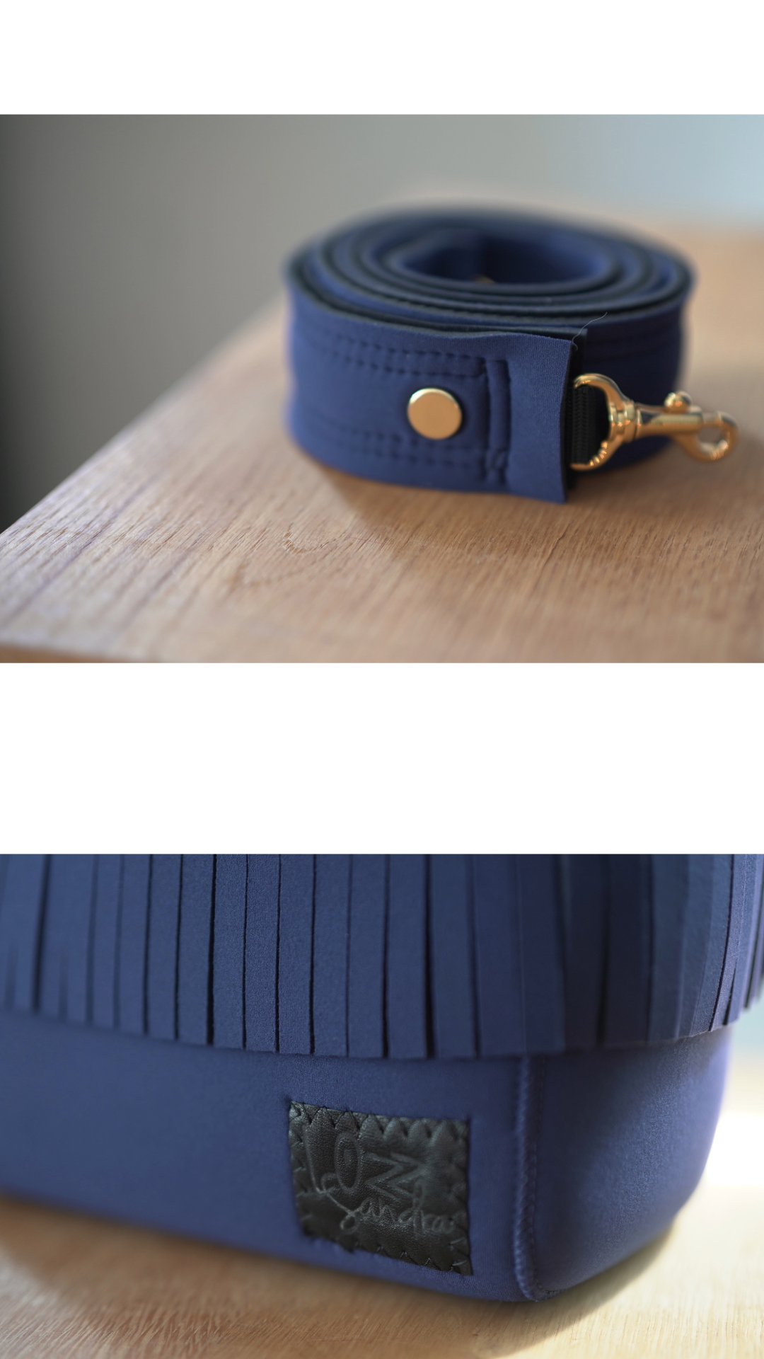 Pre-Order｜Mini Fringe Totebag – Navy