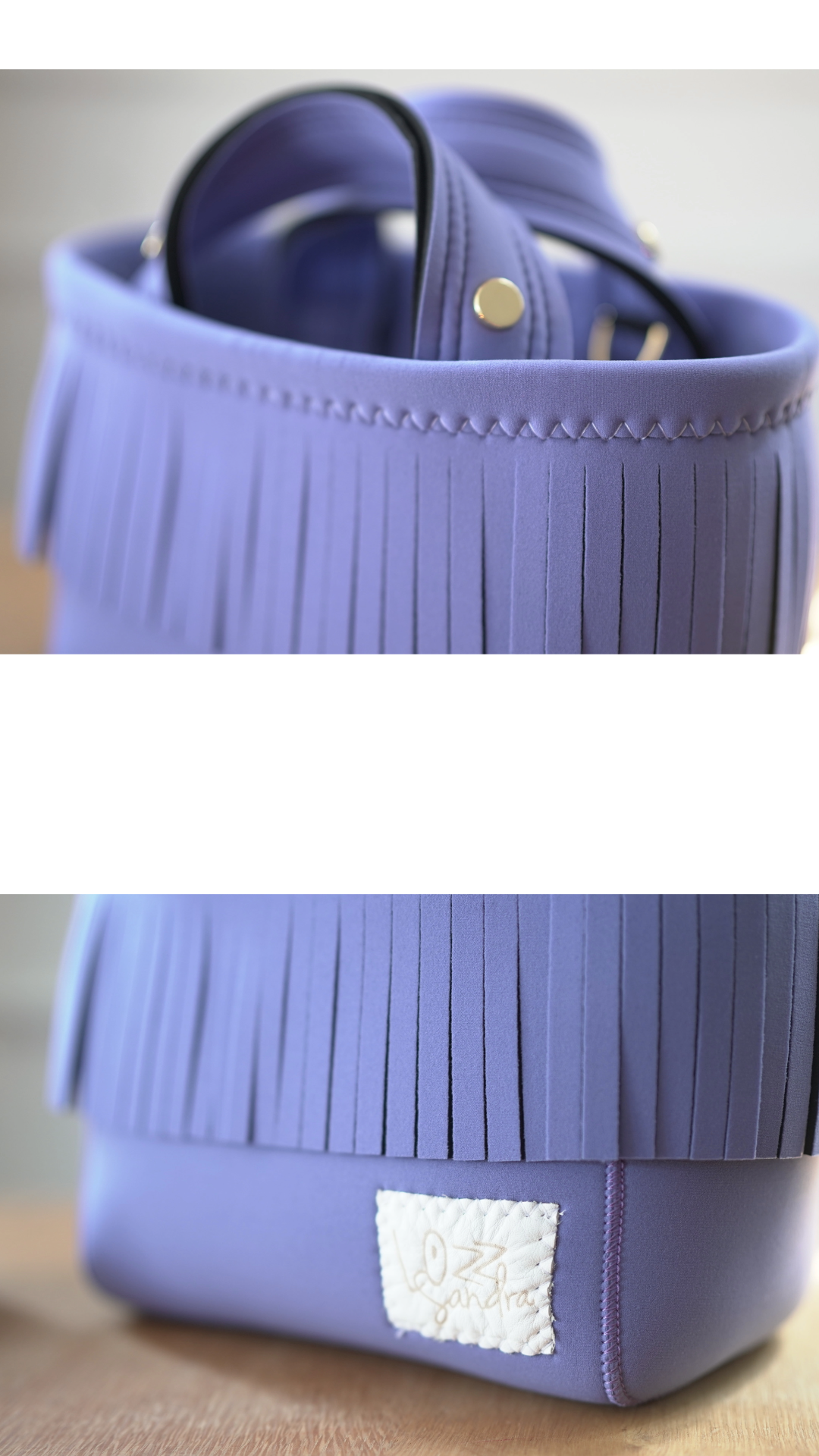 Pre-Order｜Mini Fringe Totebag – Lavender