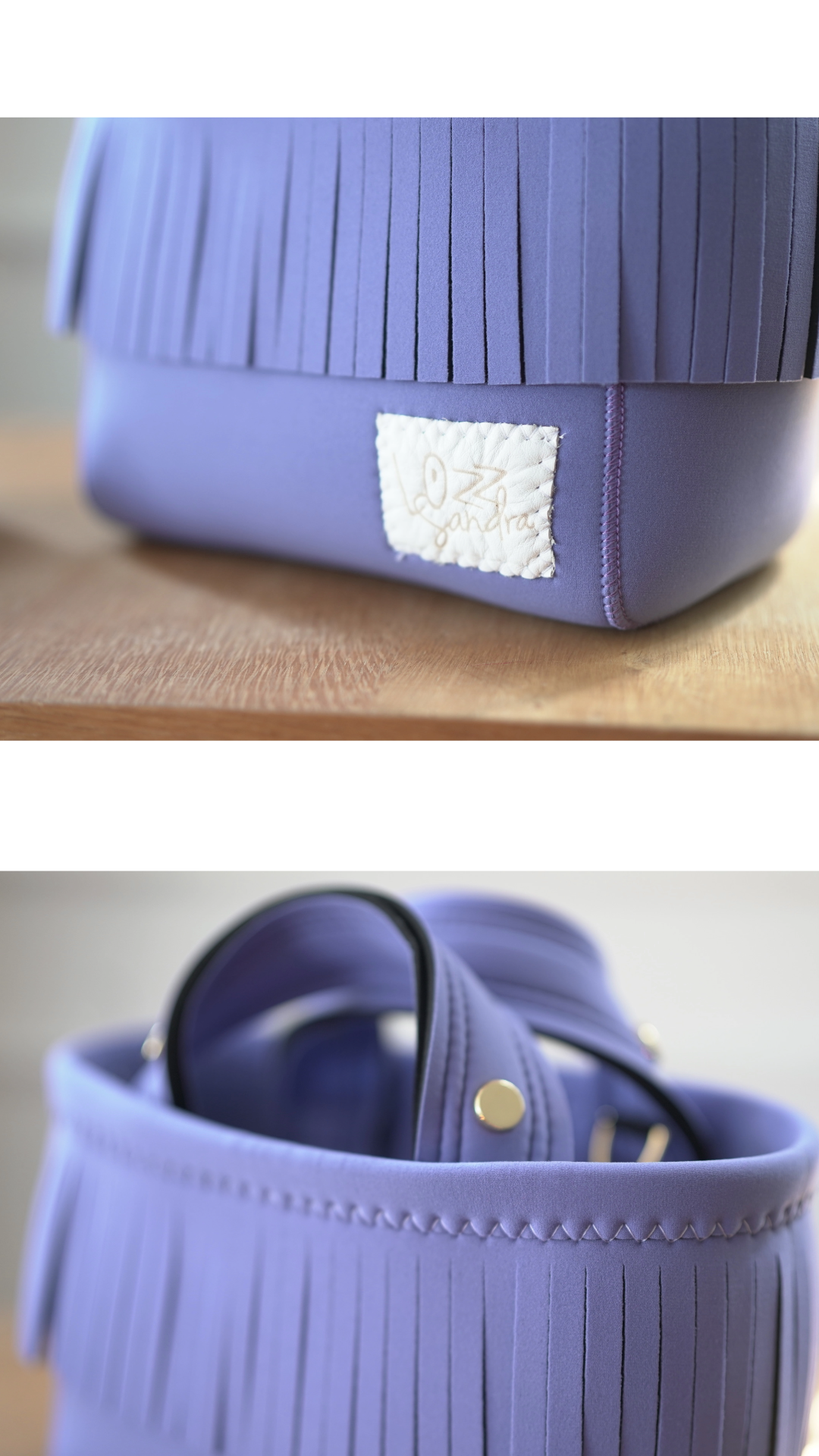 Pre-Order｜Mini Fringe Totebag – Lavender