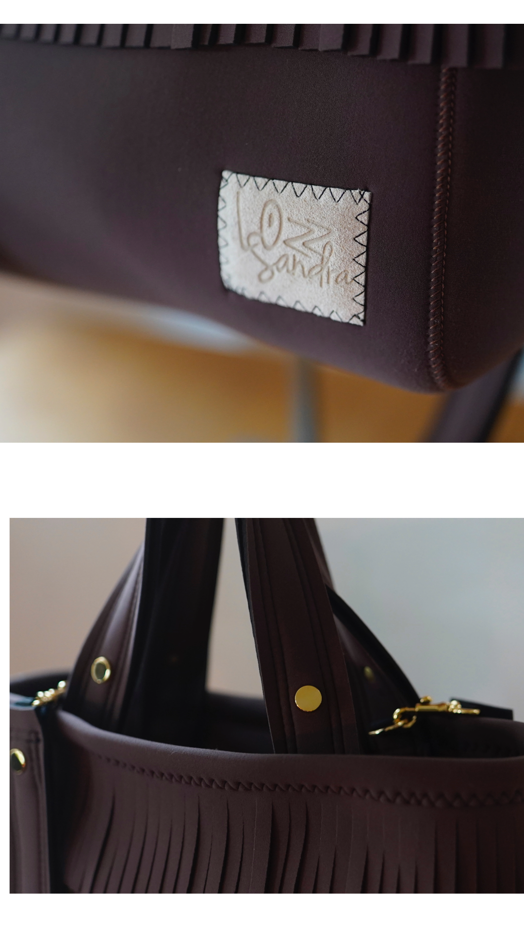 Pre-Order｜Fringe Totebag – Brown