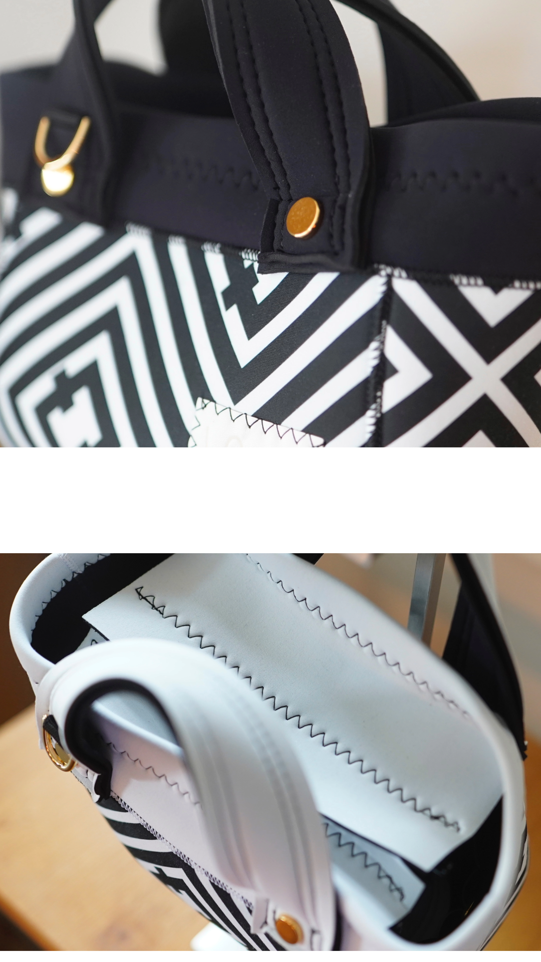 Pre-Order｜Big Tote Bag –R/hombus (Black)