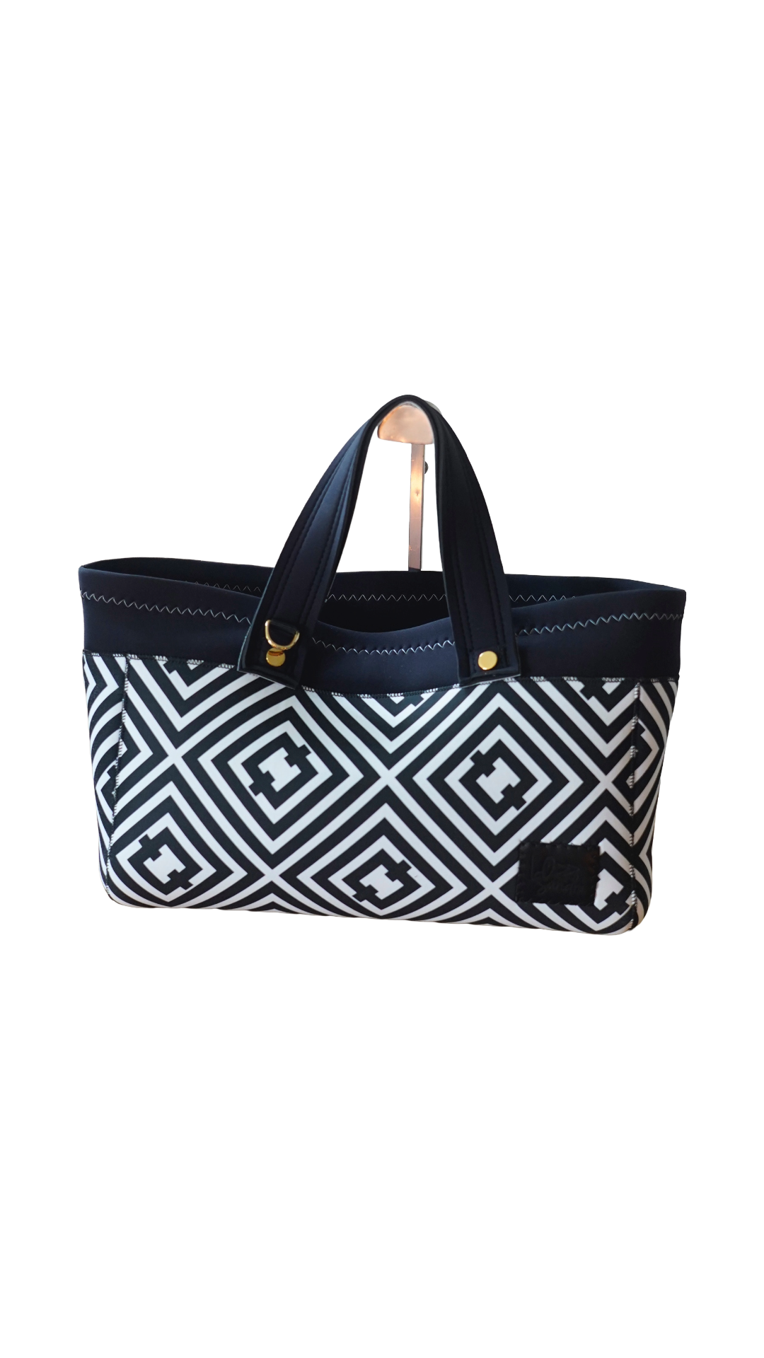 Pre-Order｜Big Tote Bag –R/hombus (Black)