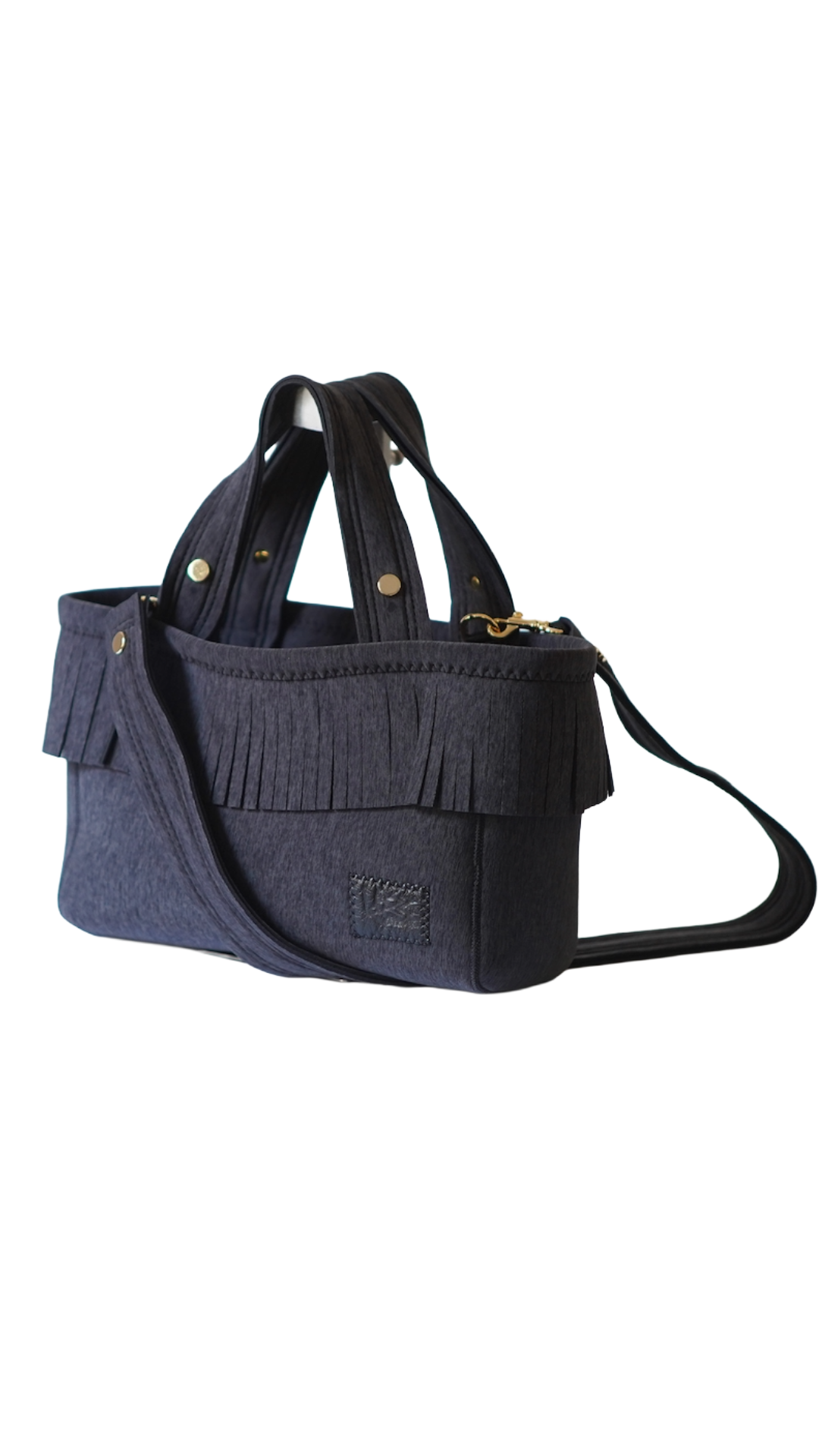 Pre-Order｜Fringe Tote Bag – Ash Black