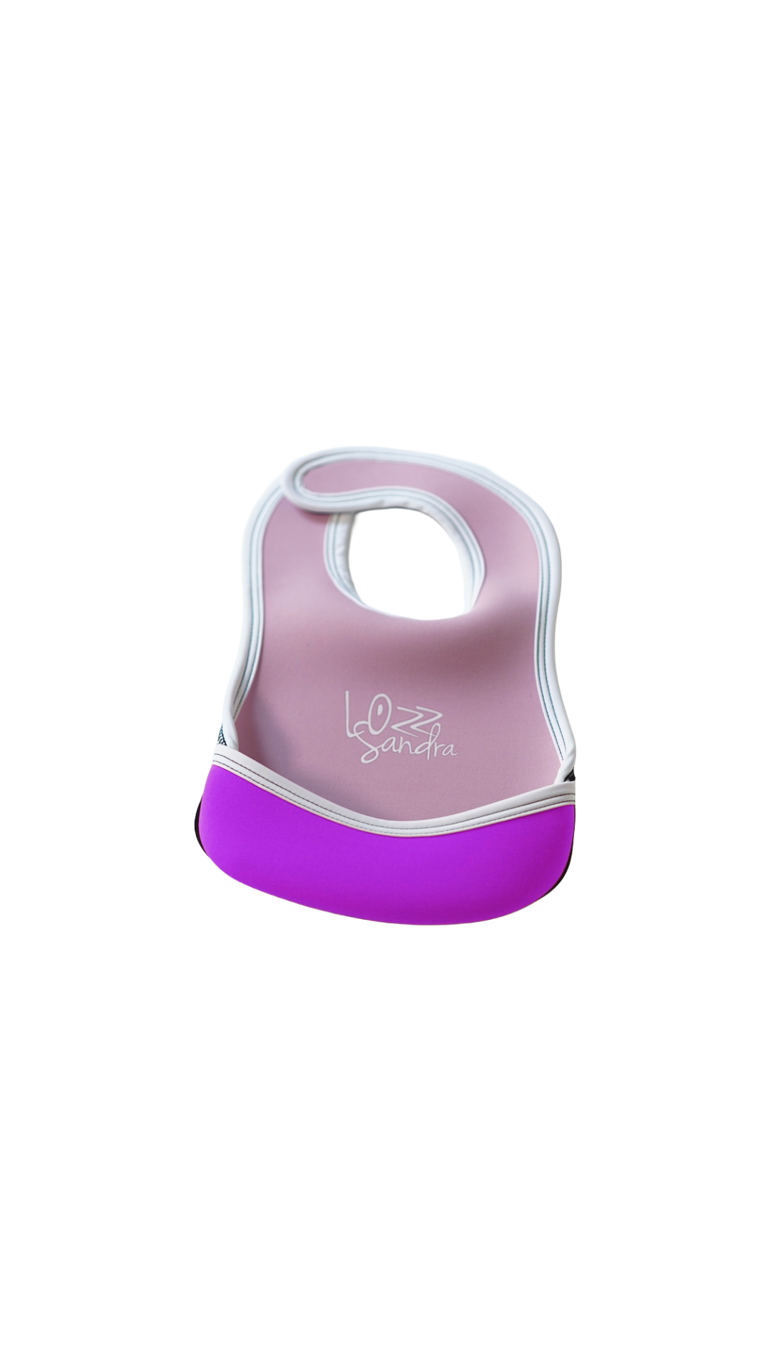 Pre-Order｜Baby Bib – Baby Pink × Rouge