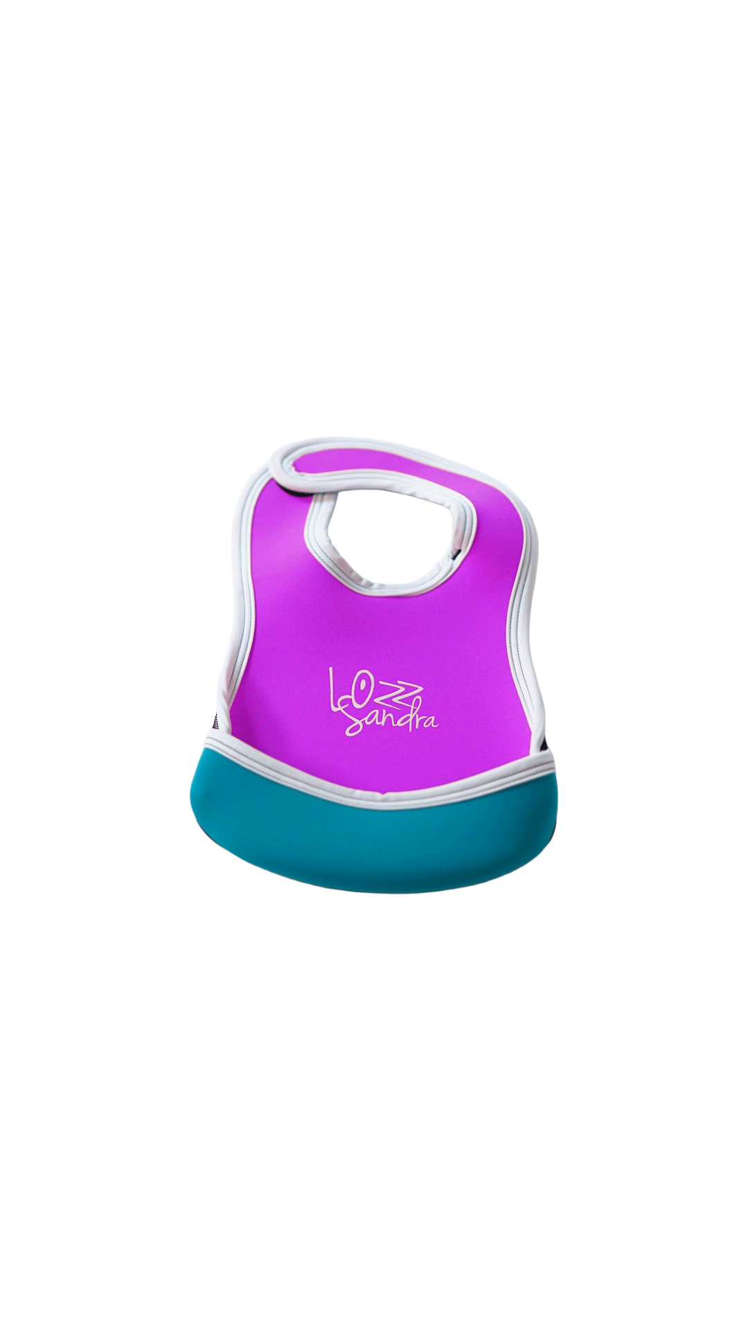 Pre-Order｜Baby Bib – Rouge × Turquoise