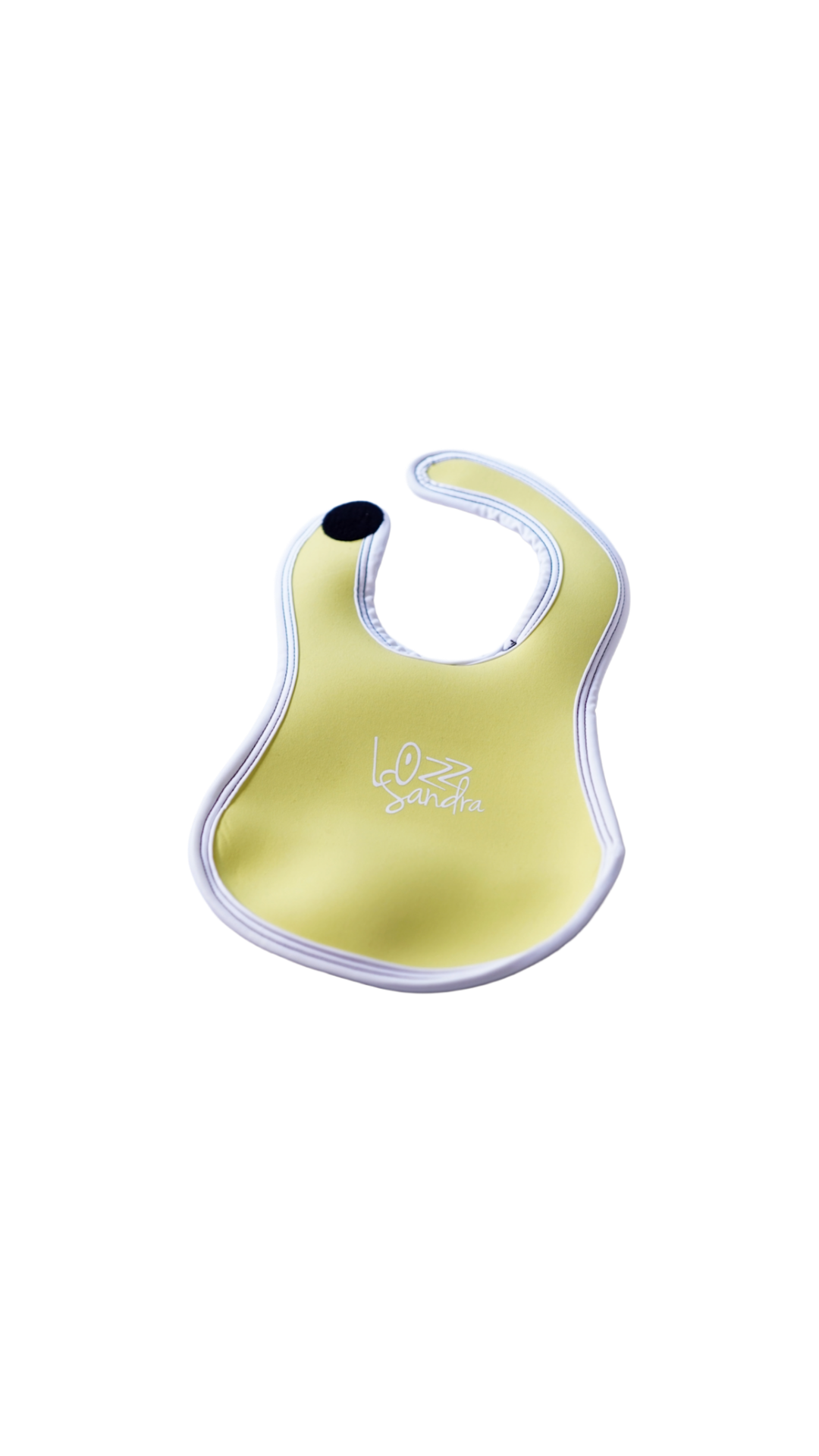 Pre-Order｜Baby Bib – Yellow × Grey