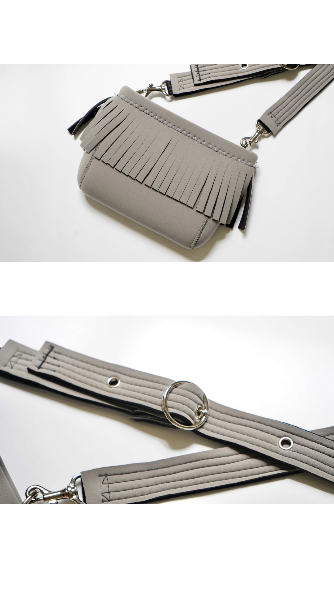 Pre-Order｜Mini Fringe Shoulder – Silver Studs / 25 Colors