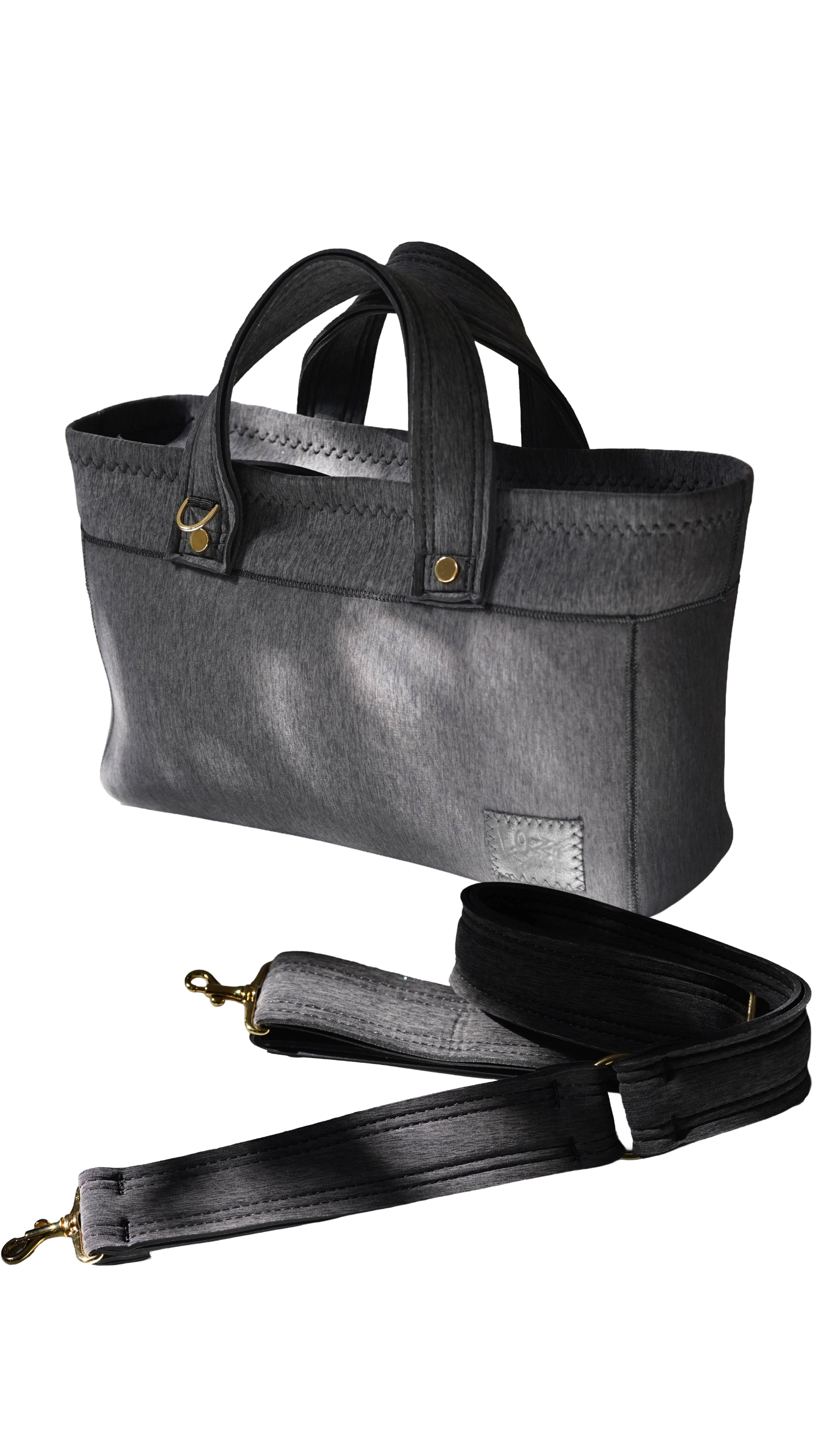 LozzSandra Big Tote Bag - Ash Black