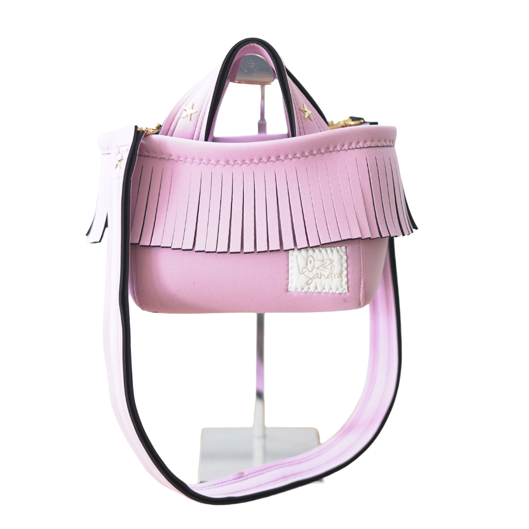 Pre-Order｜Mini Fringe Totebag – Baby Pink *(Star)