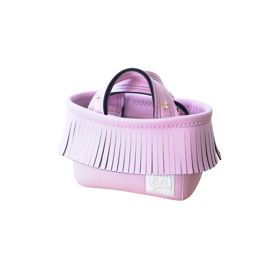 Pre-Order｜Mini Fringe Totebag – Baby Pink *(Star)