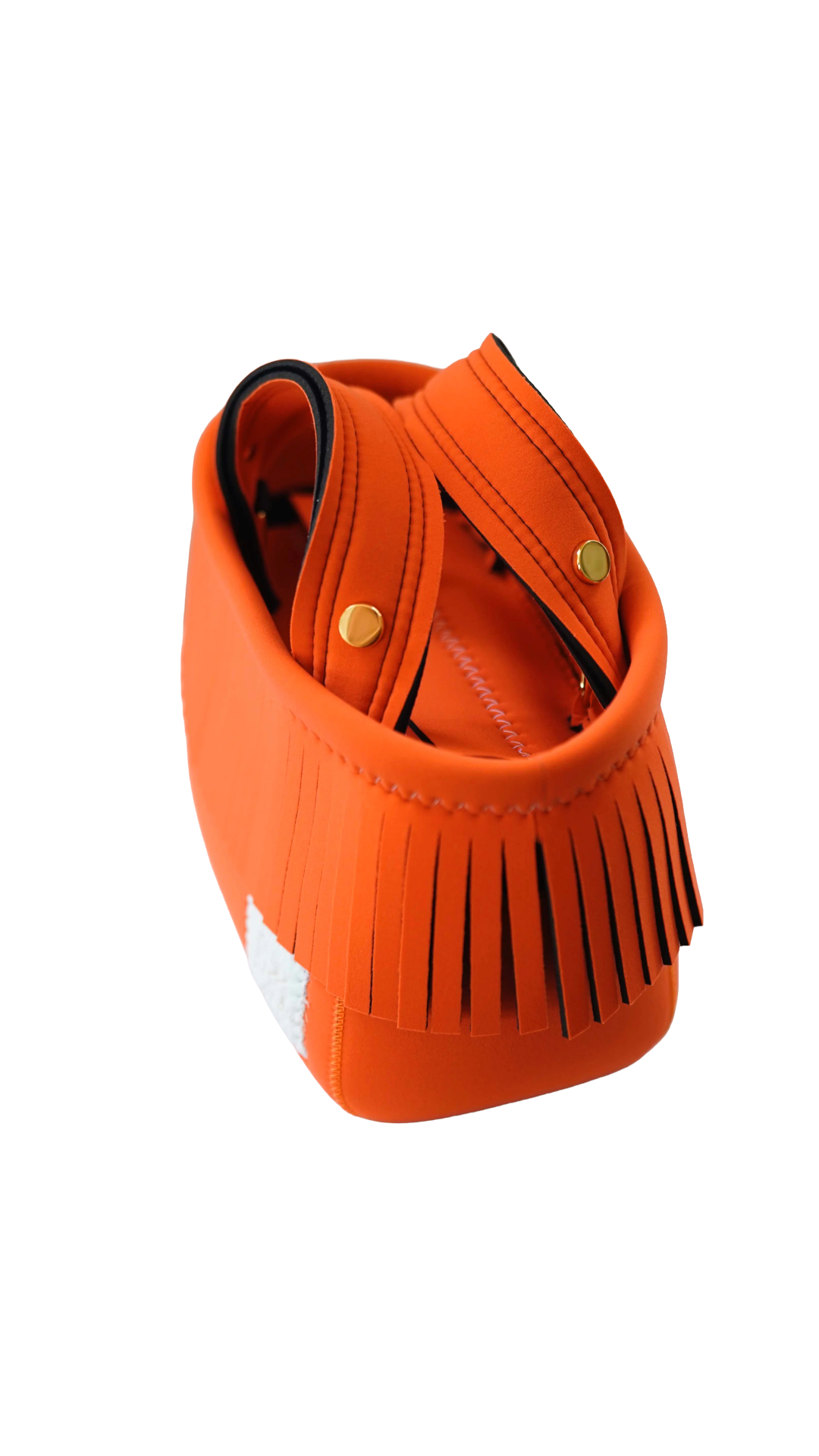 Mini Fringe Totebag – Orange