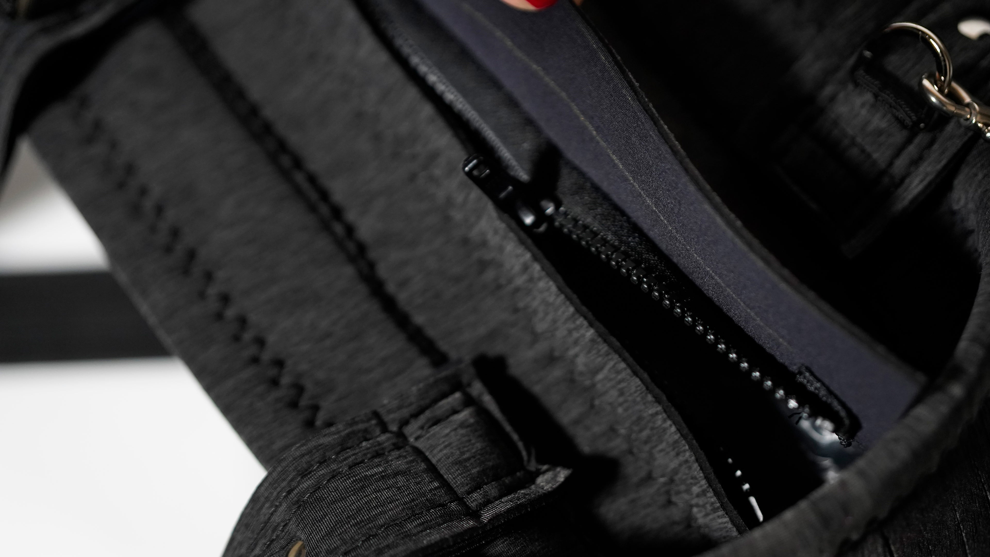 Pre-Order｜Fringe Tote Bag – Ash Black