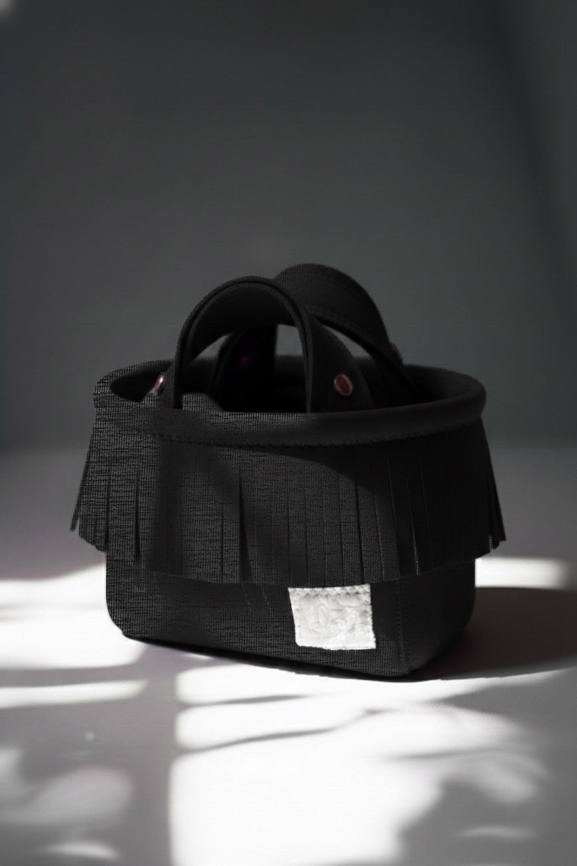 Pre-Order｜Fringe Mini Totebag – Gold Studs / 25 Colors