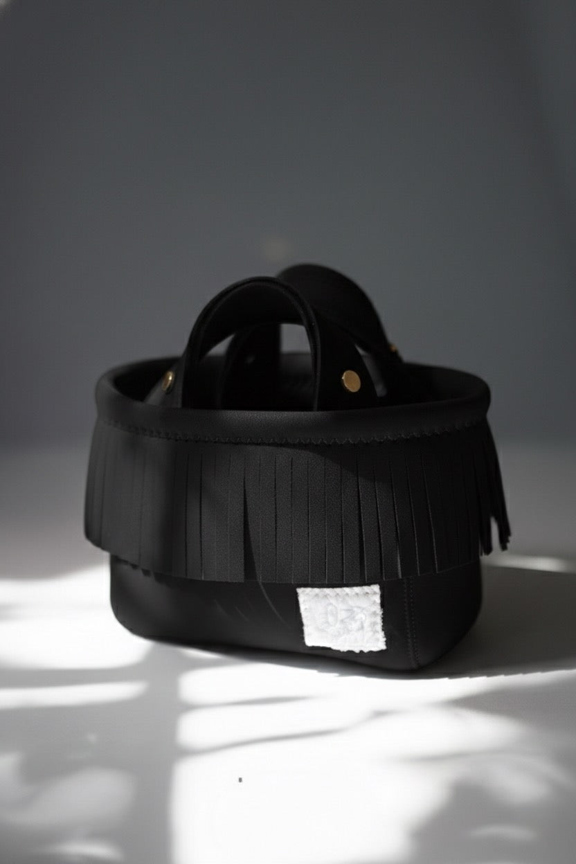 Pre-Order｜Fringe Mini Totebag – Gold Studs / 25 Colors