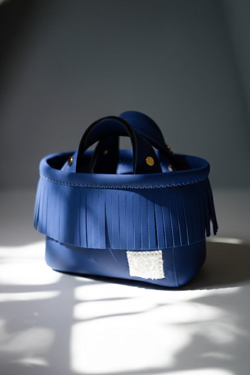 Pre-Order｜Fringe Mini Totebag – Gold Studs / 25 Colors