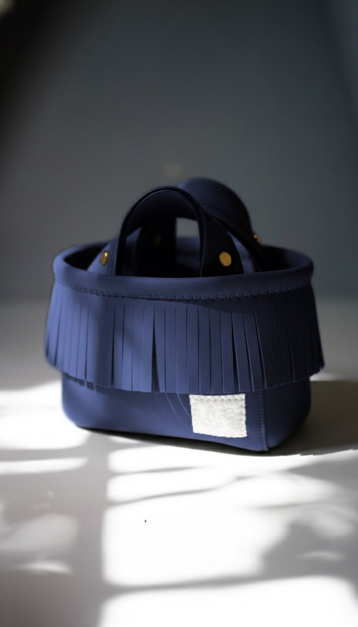 Pre-Order｜Fringe Mini Totebag – Gold Studs / 25 Colors